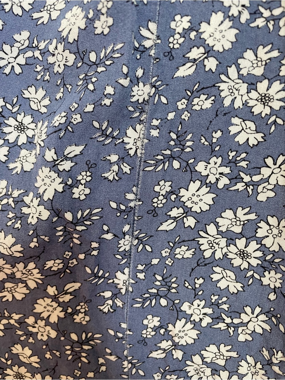 Heartloom Floral Faux-Wrap Midi Dress XL Cottagecore Coastal Vacation Summer - Picture 12 of 12
